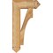 Ekena Millwork Westlake Arts & Crafts Rough Sawn Bracket, Western Red Cedar, 4"W x 14"D x 26"H BKT04X14X26WTL03RWR - alternate 4